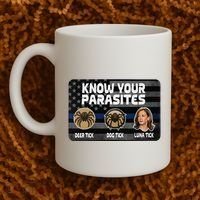 Kamala Know Your Parasites Deer Tick Dog Tick Luna Tick Coffee Mug thumb 2