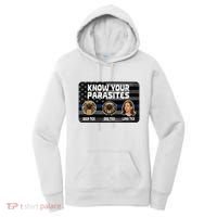 Kamala Know Your Parasites Deer Tick Dog Tick Luna Tick Women's Hoodie thumb 0