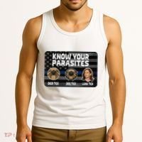 Kamala Know Your Parasites Deer Tick Dog Tick Luna Tick Tank Top thumb 3