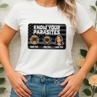 Kamala Know Your Parasites Deer Tick Dog Tick Luna Tick Women's T-Shirt thumb 2