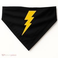 Lightning Bolt Graphic USA-Made Doggie Bandana thumb 0