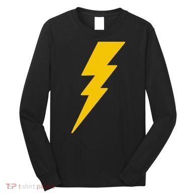 Lightning Bolt Graphic Long Sleeve Shirt