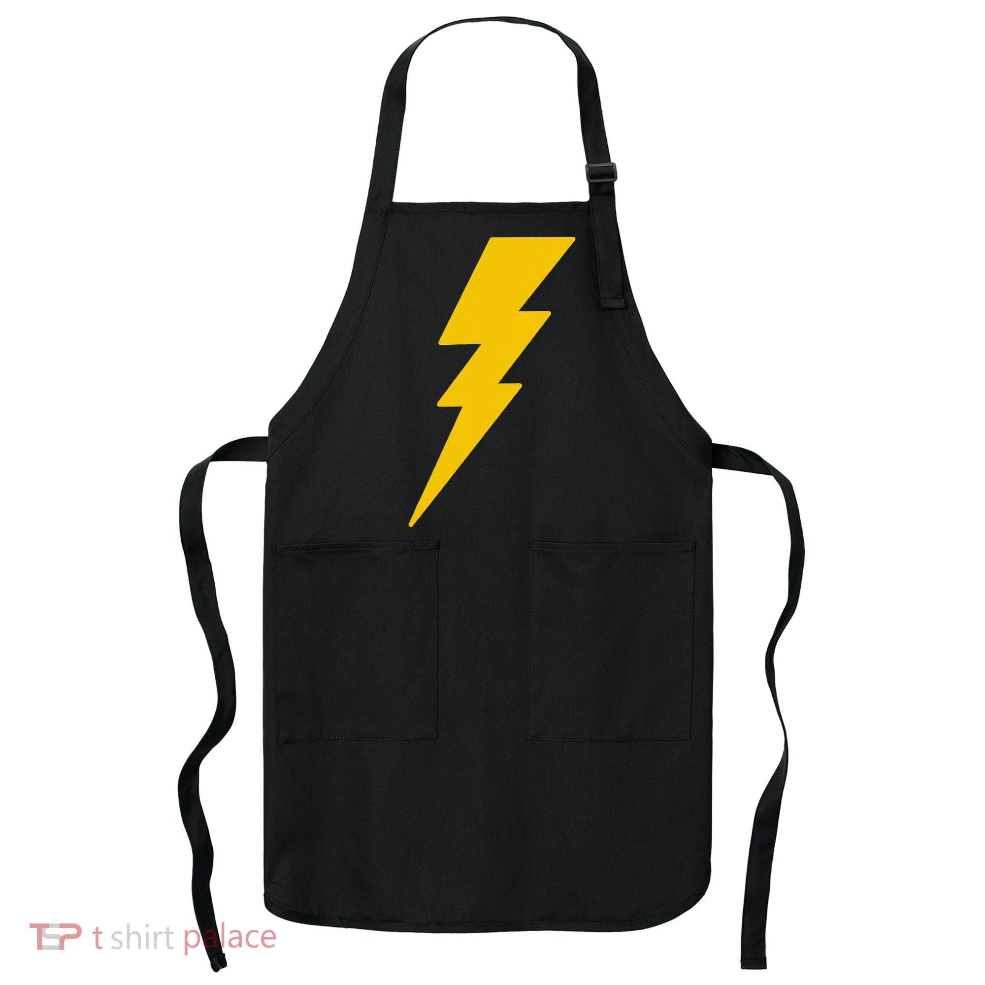 Lightning Bolt Graphic Apron