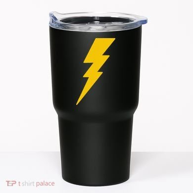 Lightning Bolt Graphic Tumbler