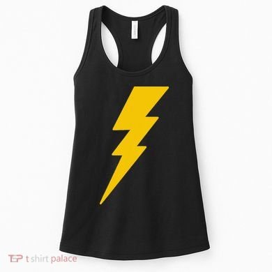 Lightning Bolt Graphic Women's Tank Top