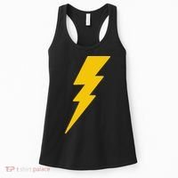 Lightning Bolt Graphic Women's Tank Top thumb 0