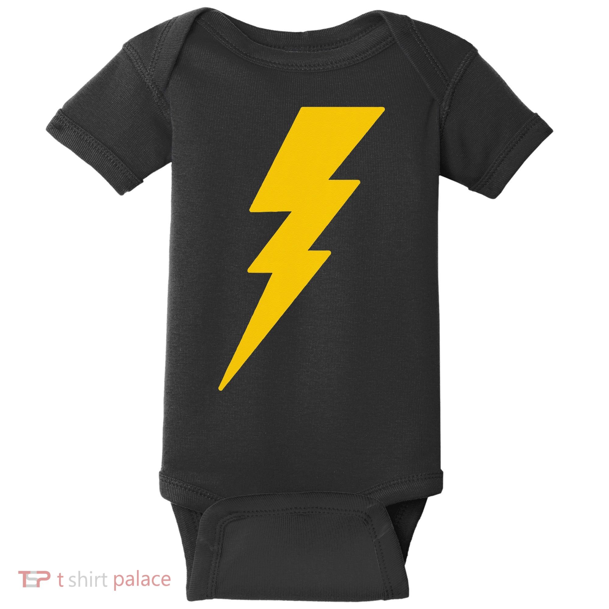 Lightning Bolt Graphic Baby Bodysuit