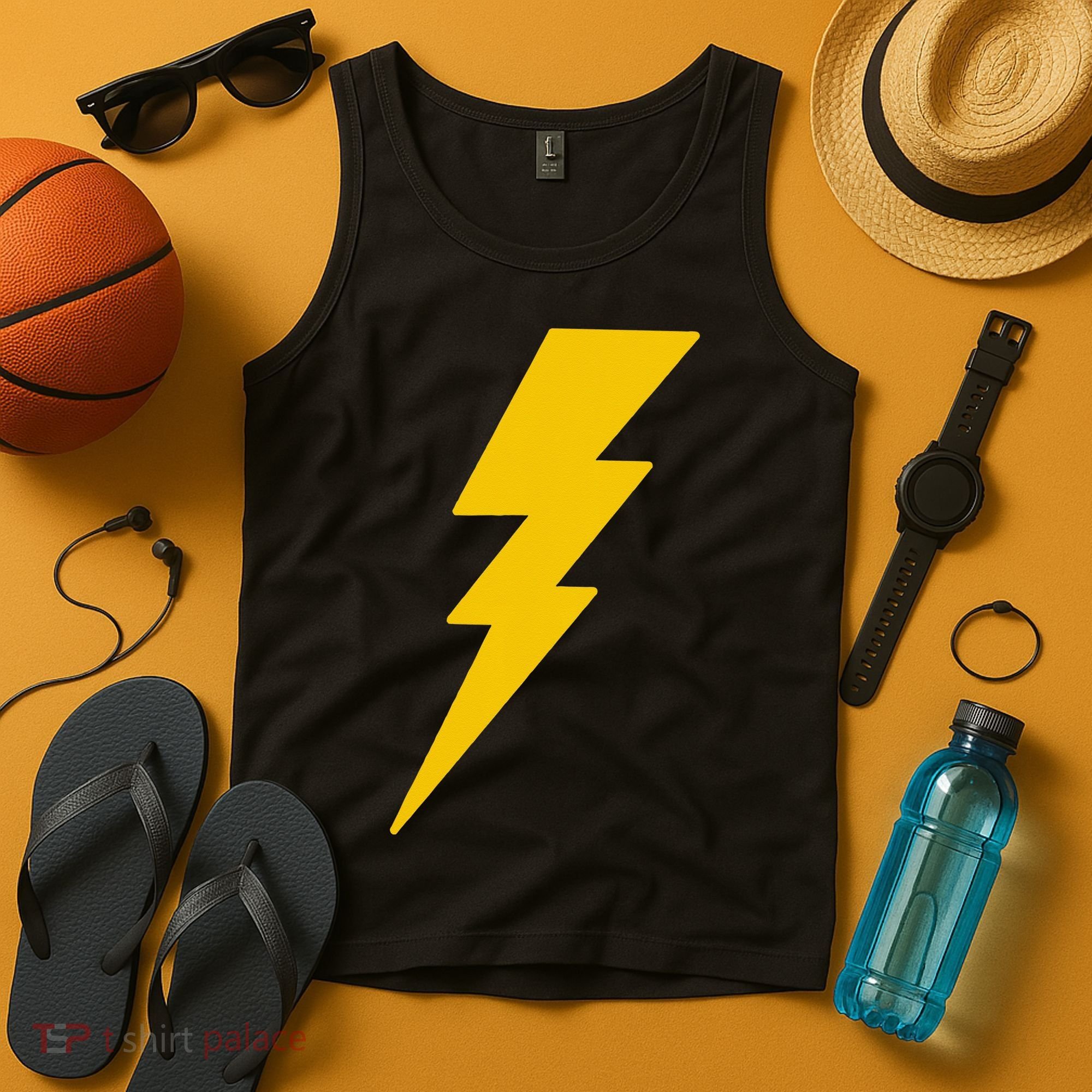 Lightning Bolt Graphic Tank Top