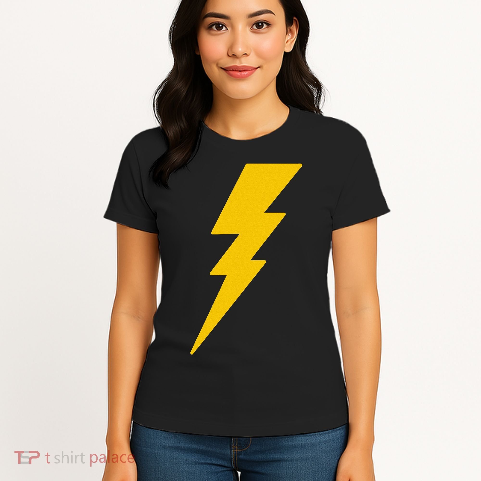Lightning Bolt Graphic Women's T-Shirt