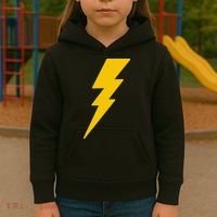 Lightning Bolt Graphic Kids Hoodie thumb 3