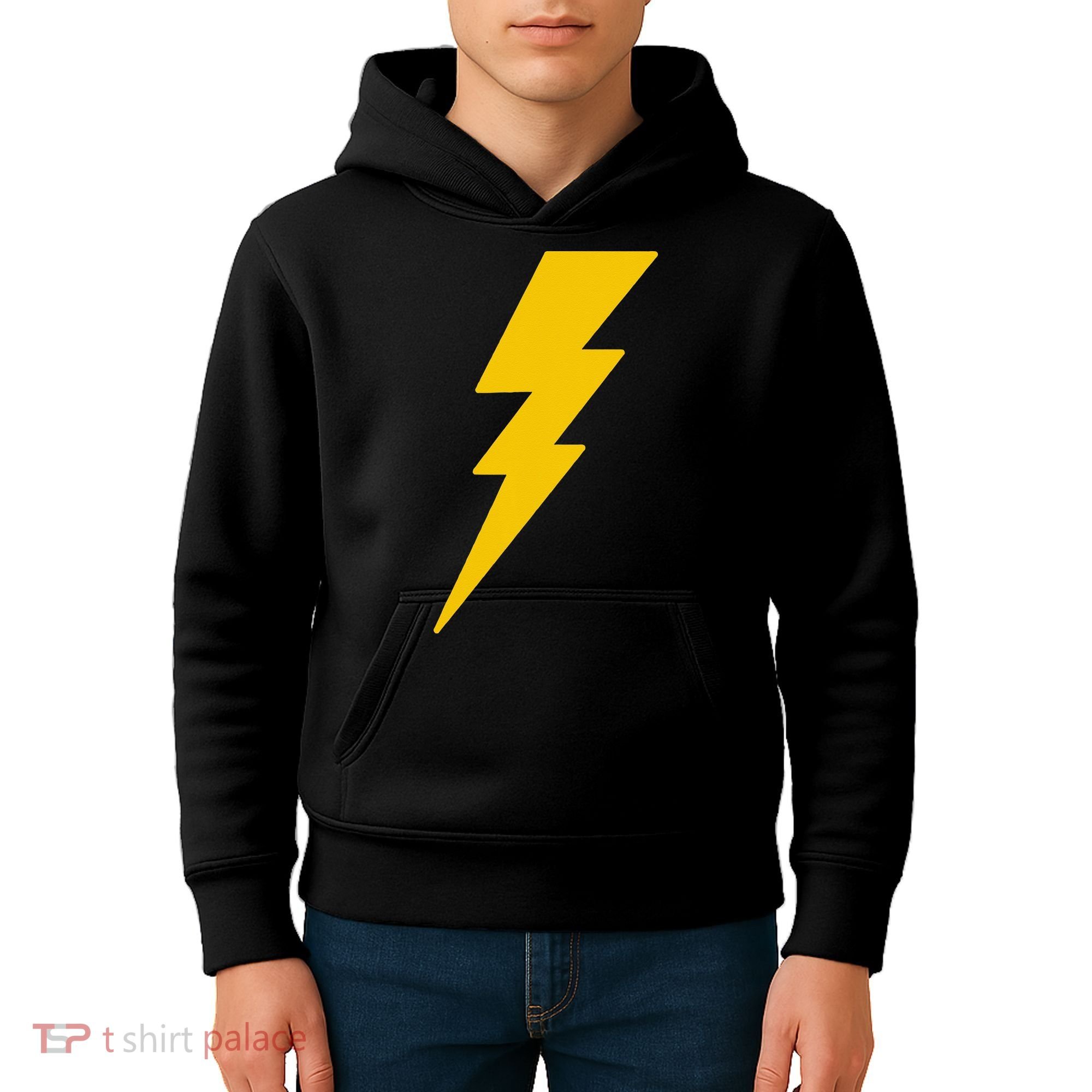 Lightning Bolt Graphic Kids Hoodie