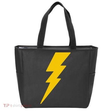 Lightning Bolt Graphic Tote Bag