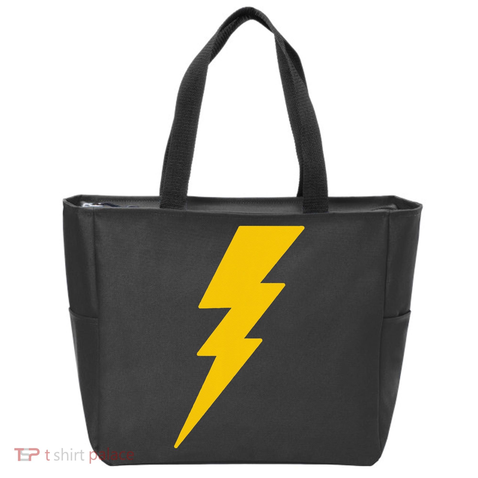 Lightning Bolt Tote Bag