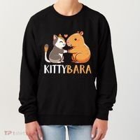 Kittybara Love Capybara Cat Women's Sweatshirt thumb 0