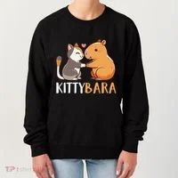 Kittybara Love Capybara Cat Women's Sweatshirt thumb 0