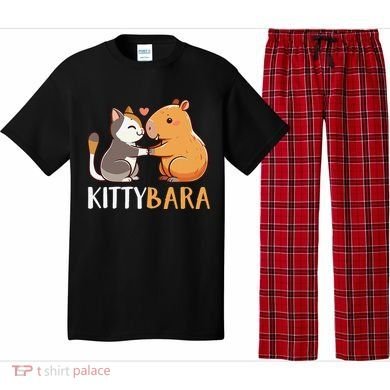 Kittybara Love Capybara Cat Pajama Set