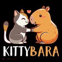 Kittybara Love Capybara Cat Women's Hoodie thumb 2