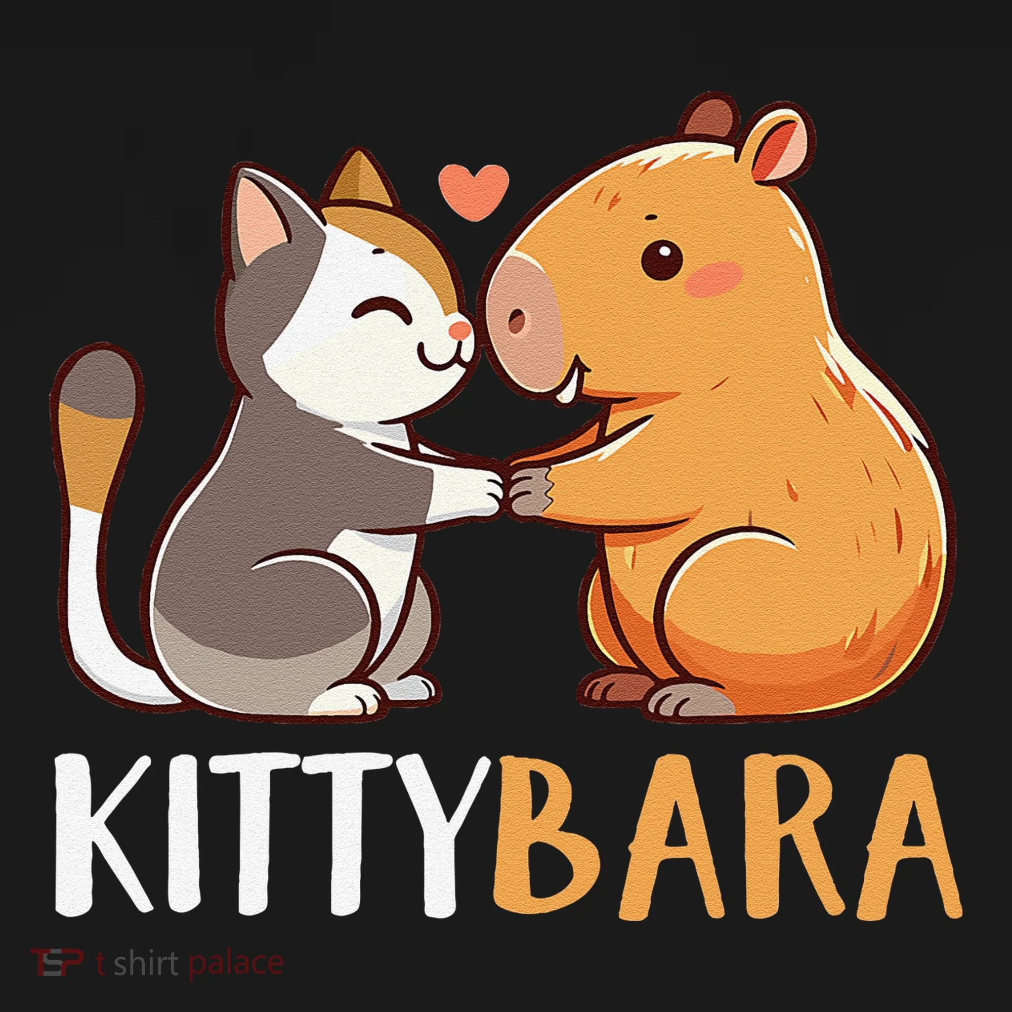 Kittybara Love Capybara Cat Women's Hoodie