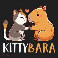 Kittybara Love Capybara Cat Hat thumb 2
