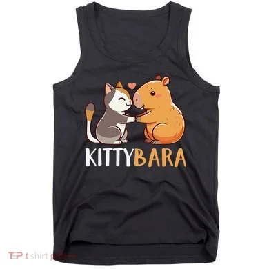 Kittybara Love Capybara Cat Tank Top