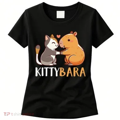 Kittybara Love Capybara Cat Women's T-Shirt