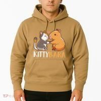 Kittybara Love Capybara Cat Hoodie thumb 2