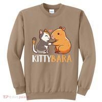 Kittybara Love Capybara Cat Sweatshirt thumb 0