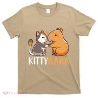 Kittybara Love Capybara Cat T-Shirt thumb 0