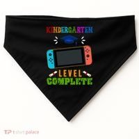 Kindergarten Level Complete Video Game USA-Made Doggie Bandana thumb 0
