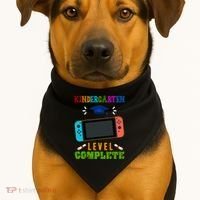 Kindergarten Level Complete Video Game USA-Made Doggie Bandana thumb 1