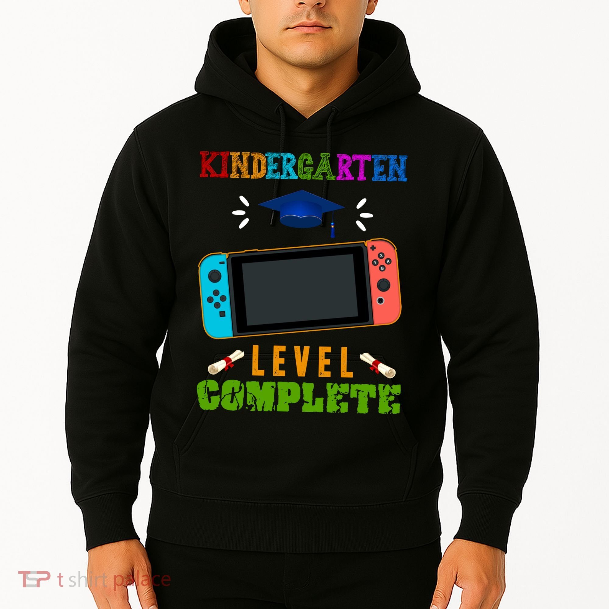 Kindergarten Level Complete Video Game Hoodie