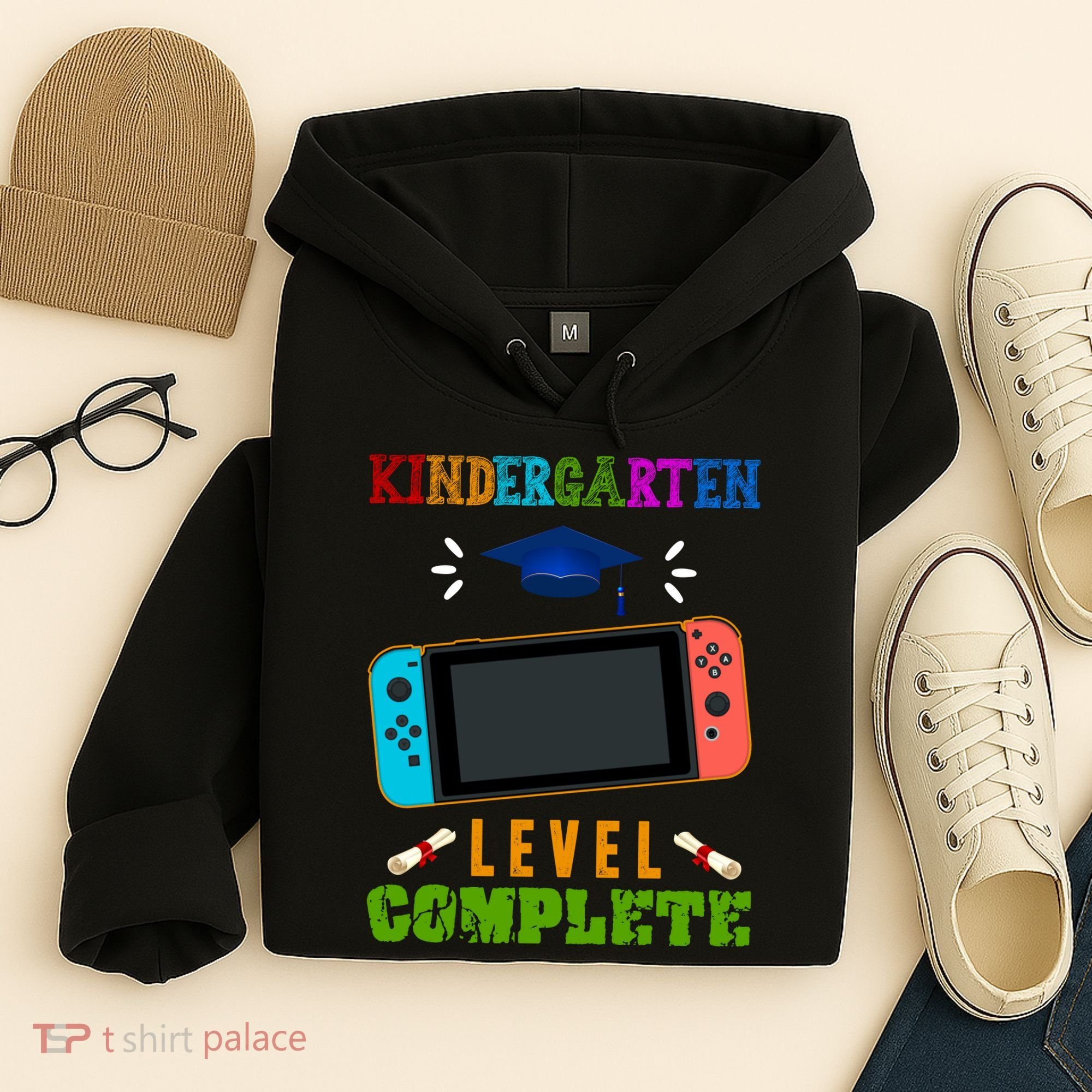 Kindergarten Level Complete Video Game Hoodie