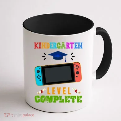 Kindergarten Level Complete Video Game Coffee Mug back