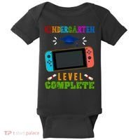 Kindergarten Level Complete Video Game Baby Bodysuit thumb 0