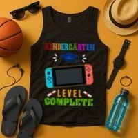 Kindergarten Level Complete Video Game Tank Top thumb 4