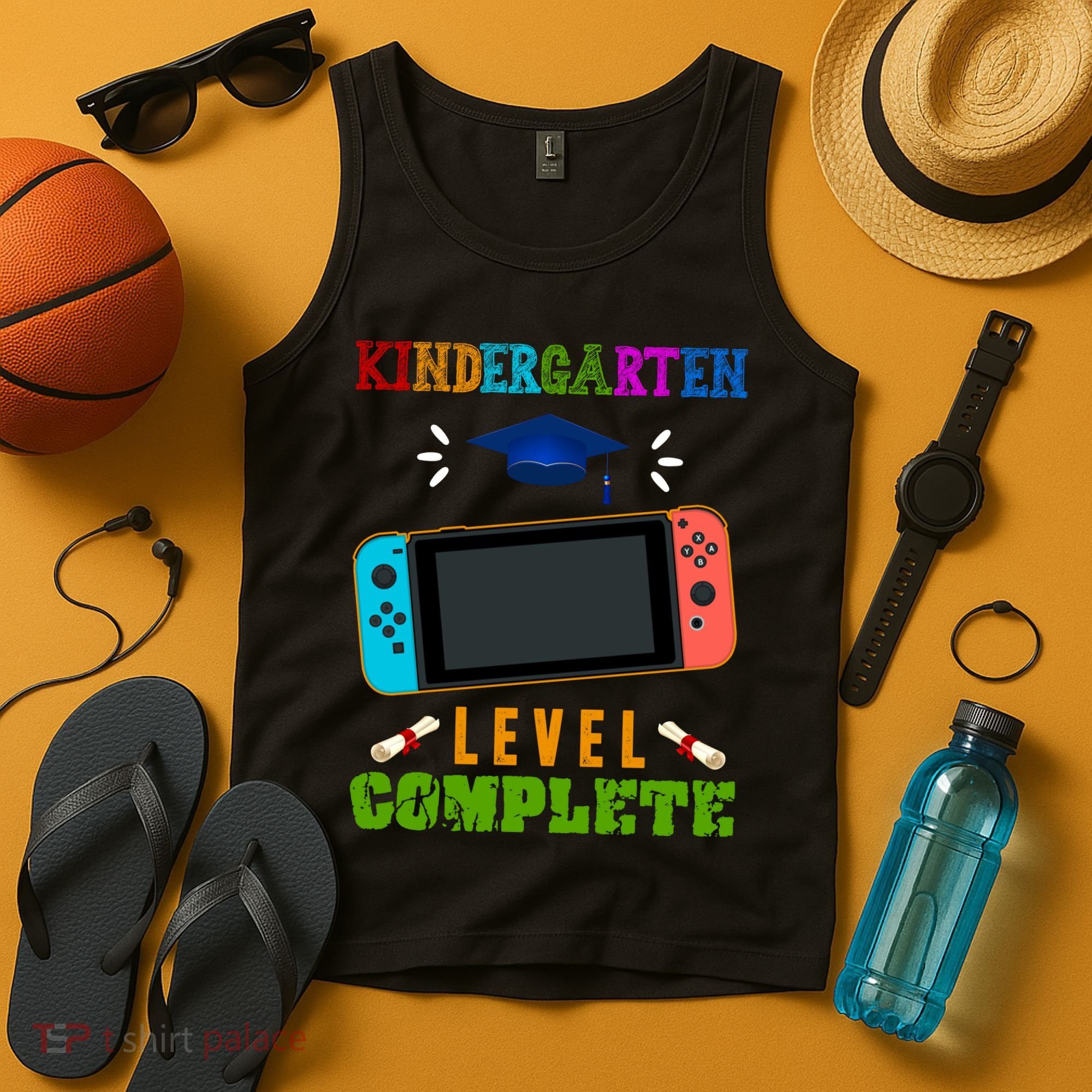 Kindergarten Level Complete Video Game Tank Top