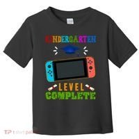 Kindergarten Level Complete Video Game Toddler T-Shirt thumb 0