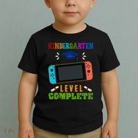 Kindergarten Level Complete Video Game Toddler T-Shirt thumb 2