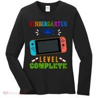 Kindergarten Level Complete Video Game Women's Long Sleeve Shirt thumb 0