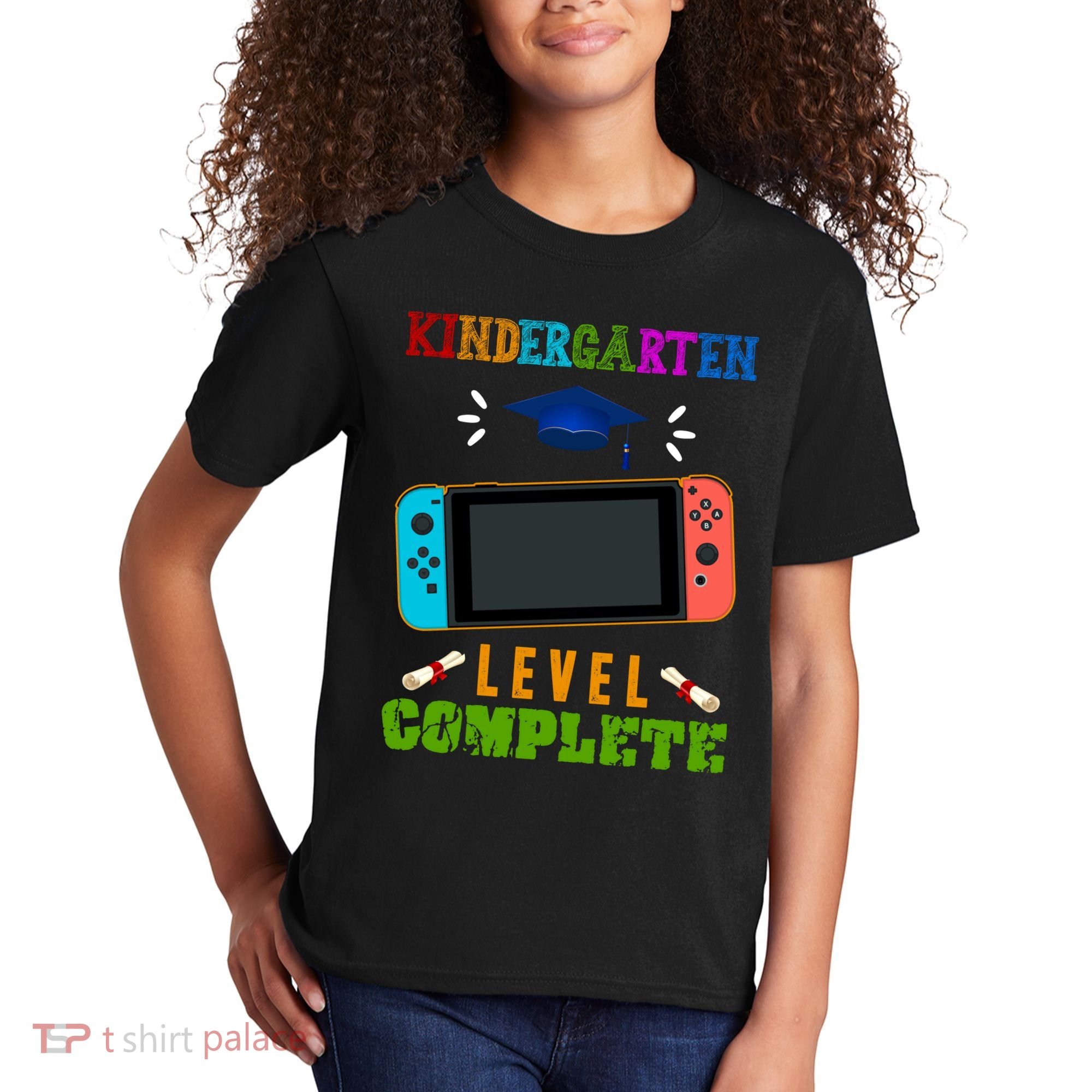 Kindergarten Level Complete Video Game Kids T-Shirt