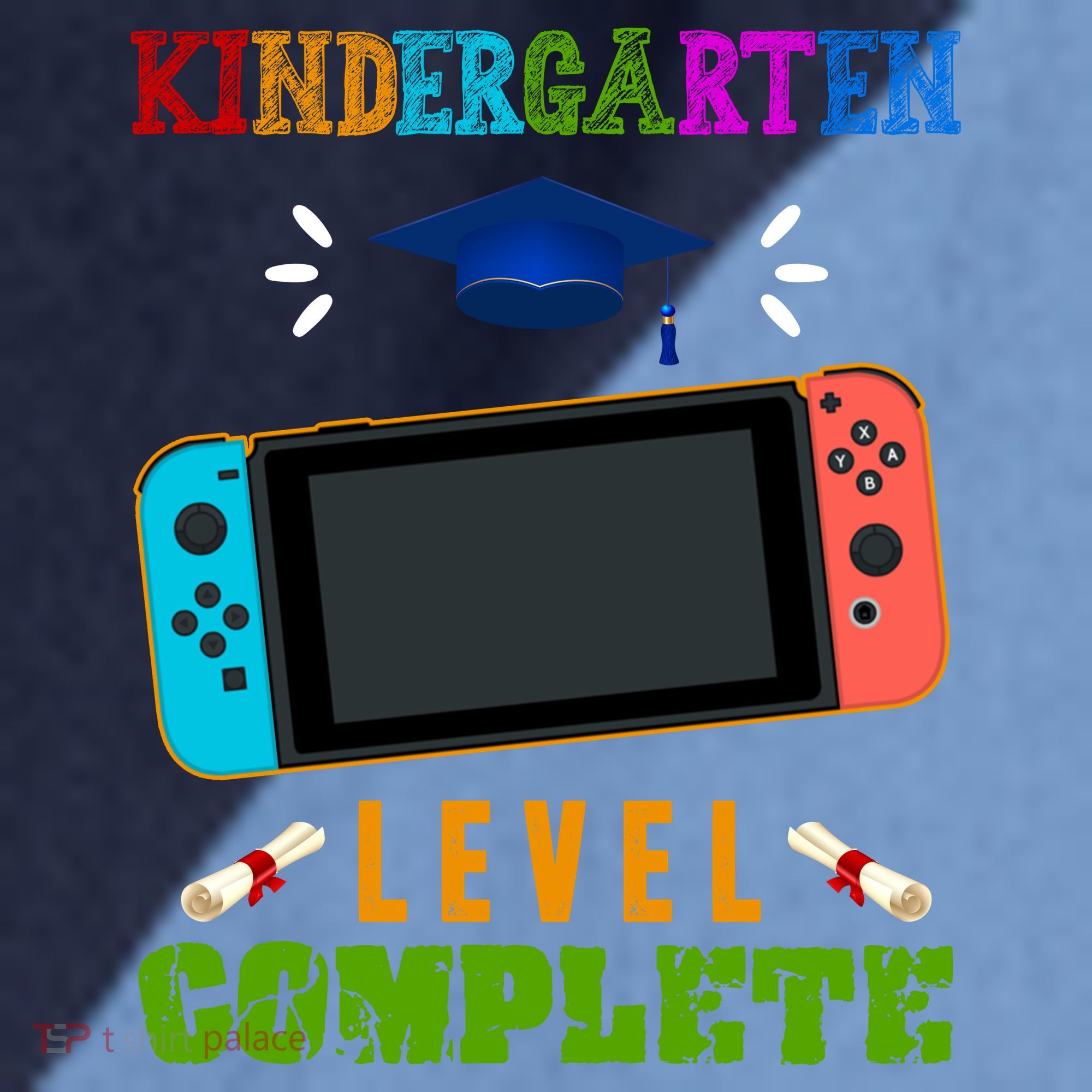Kindergarten Level Complete Video Game Raglan Baseball Sleeve Shirt