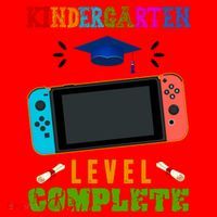 Kindergarten Level Complete Video Game Santa Hat thumb 1