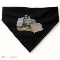 Killdozer Libertarian Dtom Tread Bulldozer Tractor Excavator USA-Made Doggie Bandana thumb 0