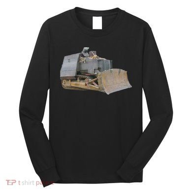 Killdozer Libertarian Dtom Tread Bulldozer Tractor Excavator Long Sleeve Shirt