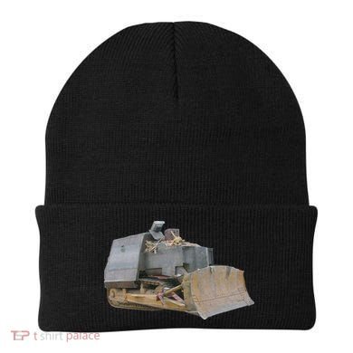 Killdozer Libertarian Dtom Tread Bulldozer Tractor Excavator Beanie