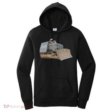 Killdozer Libertarian Dtom Tread Bulldozer Tractor Excavator Women's Hoodie