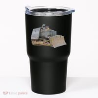 Killdozer Libertarian Dtom Tread Bulldozer Tractor Excavator Tumbler thumb 0