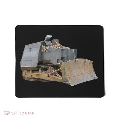 Killdozer Libertarian Dtom Tread Bulldozer Tractor Excavator Mousepad