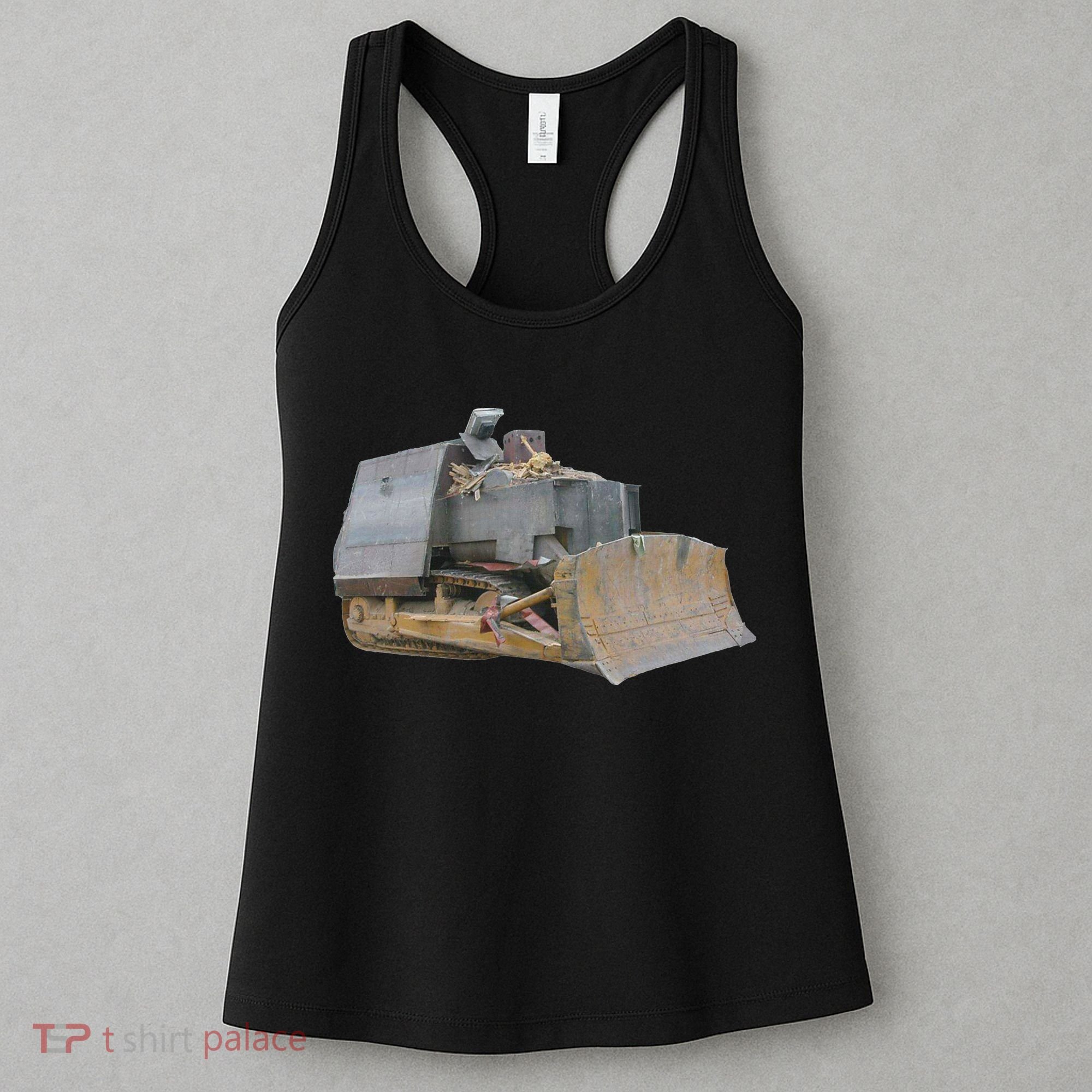 Killdozer Libertarian Dtom Tread Bulldozer Tractor Excavator Women's Tank Top
