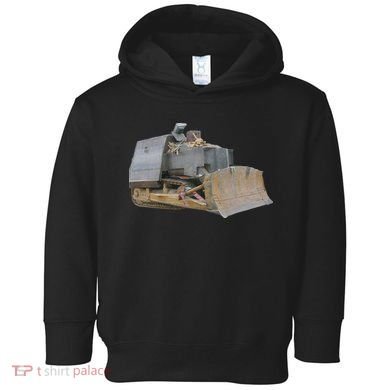 Killdozer Libertarian Dtom Tread Bulldozer Tractor Excavator Toddler Hoodie